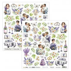 ScrapBoys - 8x8 Paper Pad - Lavender Love