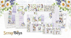 ScrapBoys - 8x8 Paper Pad - Lavender Love