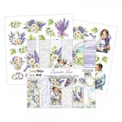 ScrapBoys - 8x8 Paper Pad - Lavender Love