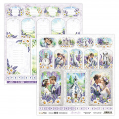 ScrapBoys - 8x8 Paper Pad - Lavender Love