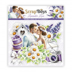 ScrapBoys - Die-Cut Elements - Lavender Love