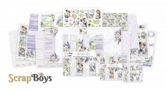 ScrapBoys - Die-Cut Elements - Lavender Love