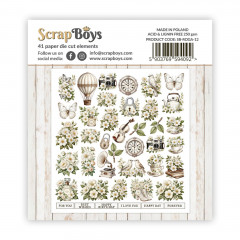 ScrapBoys - Die-Cut Elements - Romantic Garden