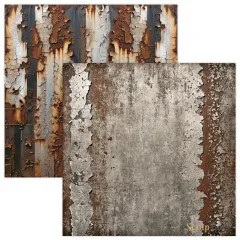 ScrapBoys - 8x8 Paper Pad - Rusty Pack