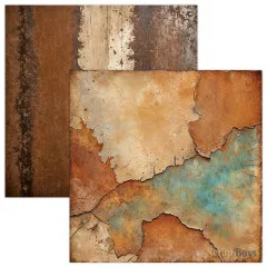 ScrapBoys - 8x8 Paper Pad - Rusty Pack