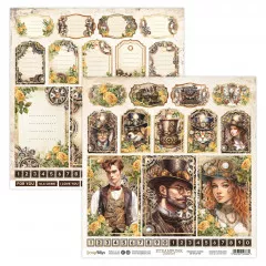 ScrapBoys - 12x12 Paper Pad - Steampunk Journey