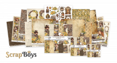 ScrapBoys - 6x6 Paper Pad - Steampunk Journey