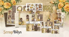 ScrapBoys - 8x8 Paper Pad - Steampunk Journey