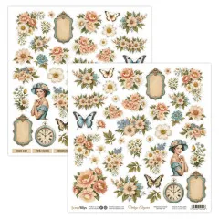 ScrapBoys - 12x12 Paper Pad - Vintage Elegance