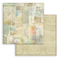 Stamperia 2-seitiges 12x12 Designpapier - Daisy Art - Watercolor Pattern