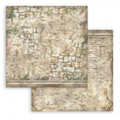 Stamperia 2-seitiges 12x12 Designpapier - Magic Forest - Wall Effect