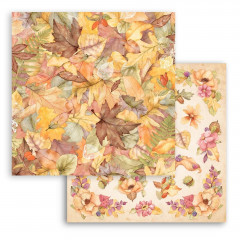 Stamperia 2-seitiges 12x12 Designpapier - Woodland - Leaves