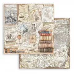 Vintage Library - 12x12 Paper Pack