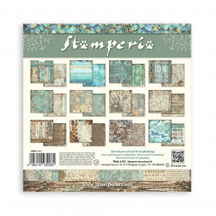 Songs of the Sea - 12x12 Maxi Background Paper Pack