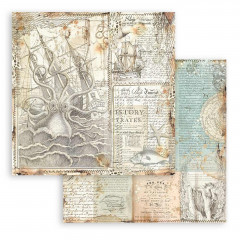 Songs of the Sea - 12x12 Maxi Background Paper Pack