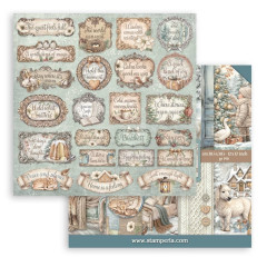 White Christmas by Cristina Radovan - 12x12 Paper Pack