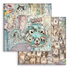 Furry Friends 2 by Antonis Tzanidakis - 12x12 Paper Pack