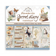 Secret Diary - 8x8 Paper Pack