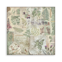 Herbarium Silvae - 8x8 Paper Pack - Backgrounds Selection
