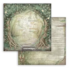 Herbarium Silvae - 8x8 Paper Pack - Backgrounds Selection