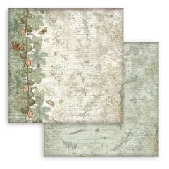 Herbarium Silvae - 8x8 Paper Pack - Backgrounds Selection