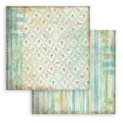 Daisy Art - 8x8 Paper Pack - Backgrounds Selection