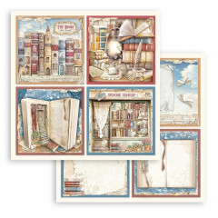 Vintage Library - 8x8 Paper Pack