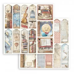 Vintage Library - 8x8 Paper Pack