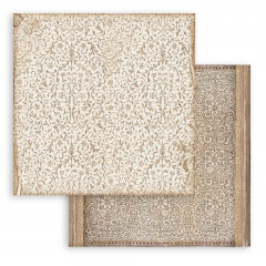 Vintage Library 8x8 Backgrounds Paper Pack