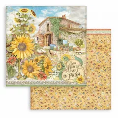 Sunflower Art - 8x8 Paper Pack