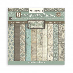 Voyages Fantastiques - 8x8 Backgrounds Paper Pack