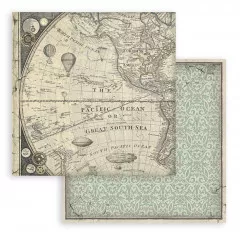 Voyages Fantastiques - 8x8 Backgrounds Paper Pack