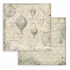 Voyages Fantastiques - 8x8 Backgrounds Paper Pack