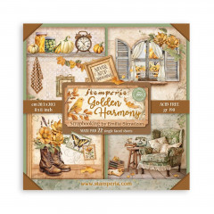 Golden Harmony - 8x8 MAXI Paper Pad