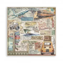 Art of Travelling - 8x8 MAXI Paper Pad (einseitig)