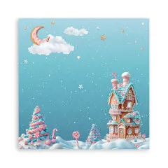 Candy Christmas - 8x8 MAXI Paper Pad (einseitig)