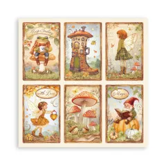 Whispering Woods - 8x8 MAXI Paper Pad (einseitig)
