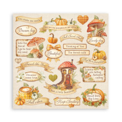 Whispering Woods - 8x8 MAXI Paper Pad (einseitig)
