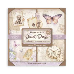 Quiet Days - 8x8 MAXI Paper Pad (einseitig)
