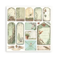 Herbarium Silvae - 8x8 MAXI Paper Pad (einseitig)