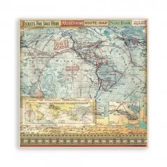 Art of Travelling - 12x12 Paper Pack Maxi (einseitig)