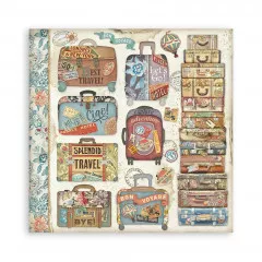 Art of Travelling - 12x12 Paper Pack Maxi (einseitig)