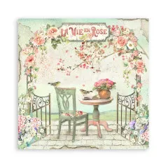 House of Roses - 12x12 Paper Pack Backgrounds Selection (einseitig)