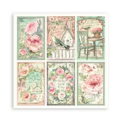 House of Roses - 12x12 Paper Pack Backgrounds Selection (einseitig)