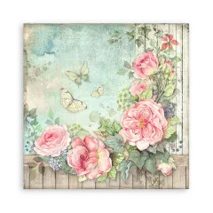 House of Roses - 12x12 Paper Pack Backgrounds Selection (einseitig)