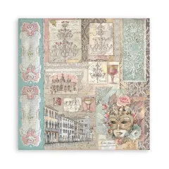 Venice City of Art - 12x12 MAXI Paper Pad (einseitig)