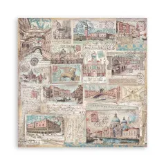 Venice City of Art - 12x12 MAXI Paper Pad (einseitig)