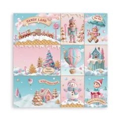 Candy Christmas - 12x12 MAXI Paper Pad (einseitig)