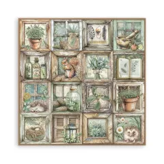 Herbarium Silvae - 12x12 MAXI Paper Pad (einseitig)