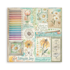 Daisy Art - 12x12 MAXI Paper Pad (einseitig)